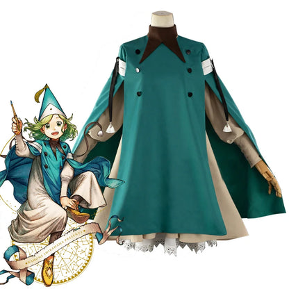 Koko Cosplay Costume – Atelier of Witch Hat Anime Uniform (Women’s Halloween & Carnival Outfit Set)