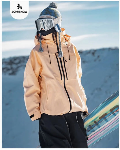 John Snow Unisex Ski Jacket – 2026 Waterproof & Breathable Winter Coat, Warm Snowboarding and Outdoor Sports Outerwear for Men & Women