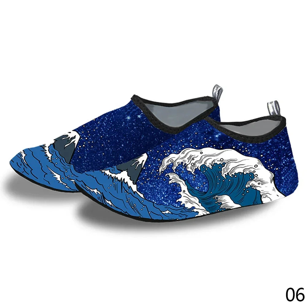 Water Shoes Socks for Men, Women & Kids – Thin Anti-Slip Swim Shoes for Beach, Surfing, Diving, Yoga, Fitness & Water Sports