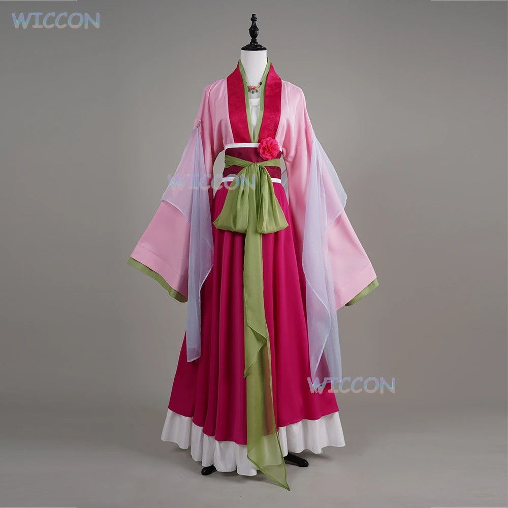Maomao Cosplay Costume – Green Dress (The Apothecary Diaries Anime Outfit, Halloween/Party Set)