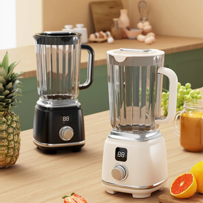 Portable Electric Blender – Rechargeable 10-Blade Wireless Fruit Juicer with 3000mAh Battery for Smoothies & Home Use
