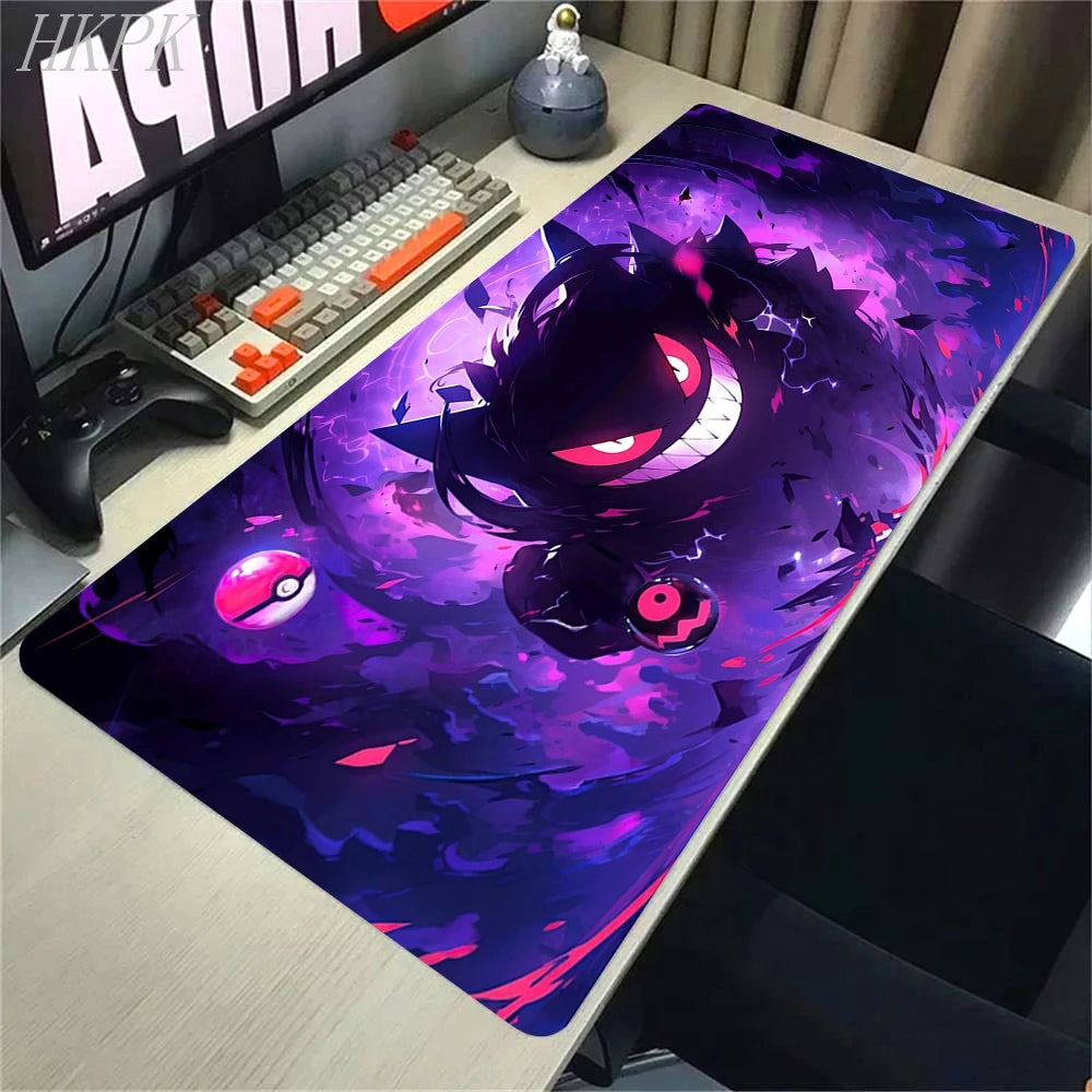 Gengar Gaming Mouse Pad – Large Extended Desk Mat with LockEdge Design for Keyboard & Computer Setup
