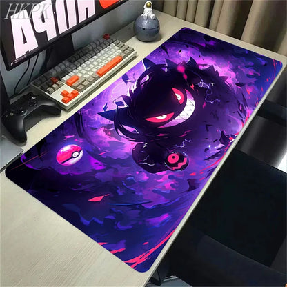 Gengar Gaming Mouse Pad – Large Extended Desk Mat with LockEdge Design for Keyboard & Computer Setup