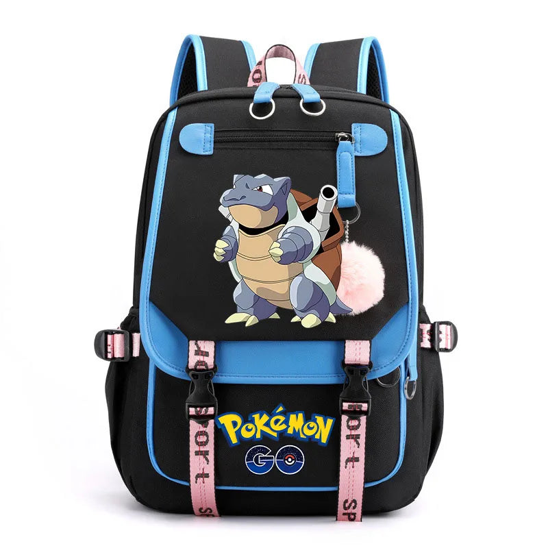 Sac à dos pour enfants grande capacité inspiré des animes | Cartable pour garçons et filles avec compartiment pour ordinateur portable
