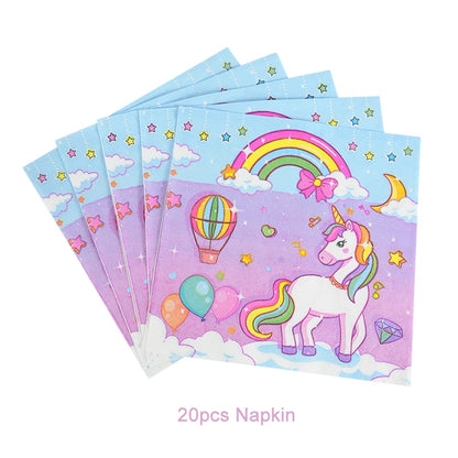 Large Standing Unicorn Foil Balloon – Kids' Unicorn Birthday Party Decoration, Cute Animal Balloon for Girls, Baby Shower & Party Favors