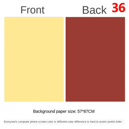 Tablero de fondo fotográfico de doble cara 57 × 87 cm – Fondo de color liso para fotografía de producto y recién nacido