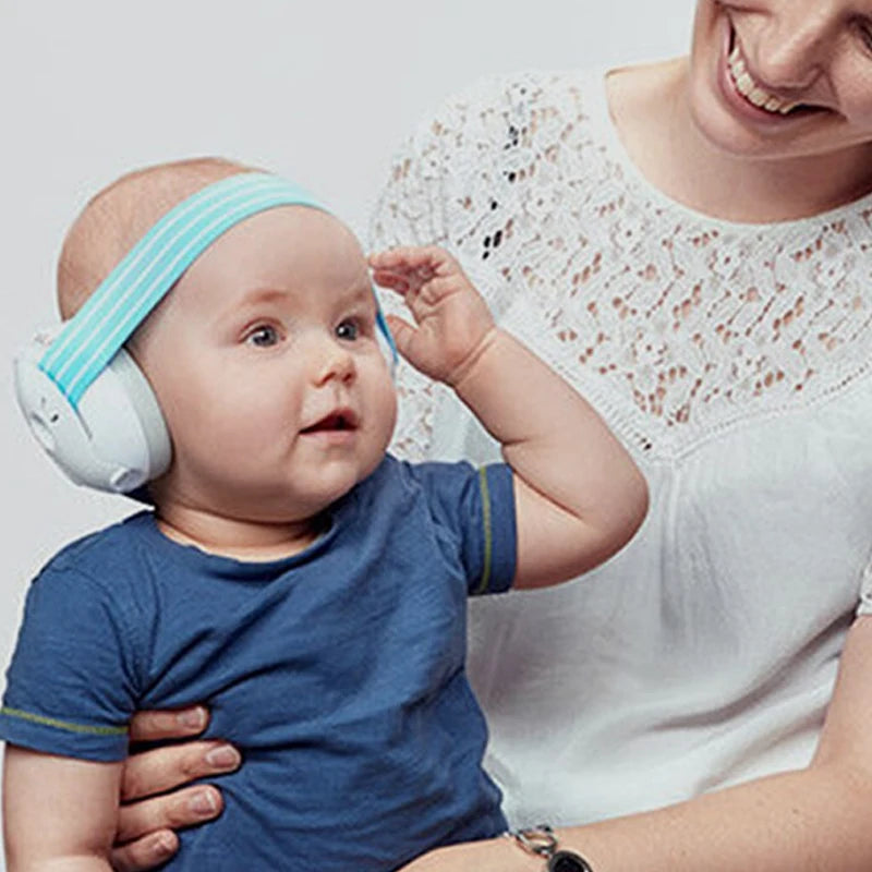 Cache-oreilles réducteurs de bruit pour bébé – Casque de protection auditive réglable pour nourrissons et tout-petits, sommeil, voyage et événements bruyants