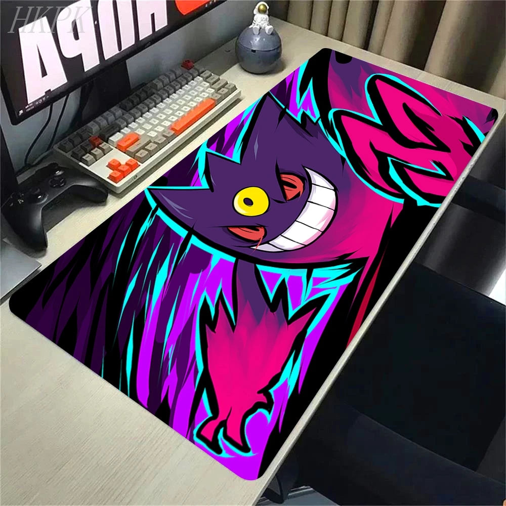 Gengar Gaming Mouse Pad – Large Extended Desk Mat with LockEdge Design for Keyboard & Computer Setup