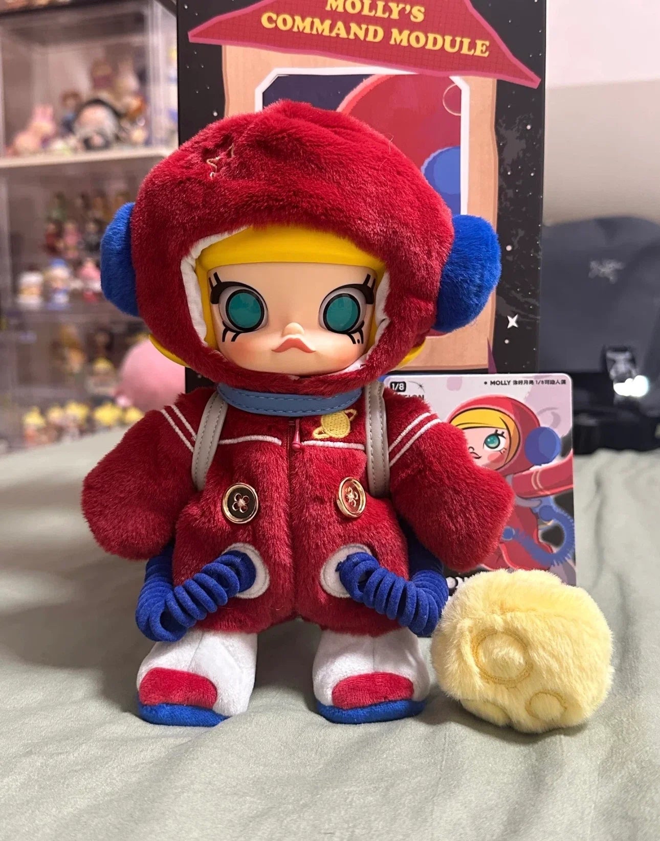 POP MART MEGA Space Molly 100% – Série 4e anniversaire – Boîte Mystère Figurines de Collection