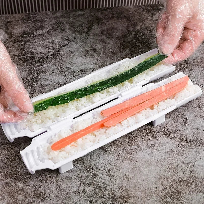 Rodillo Rápido para Hacer Sushi – Herramienta de Molde DIY para Sushi con Arroz, Verduras y Bento Casero de Cocina