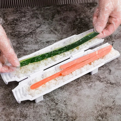 Rodillo Rápido para Hacer Sushi – Herramienta de Molde DIY para Sushi con Arroz, Verduras y Bento Casero de Cocina