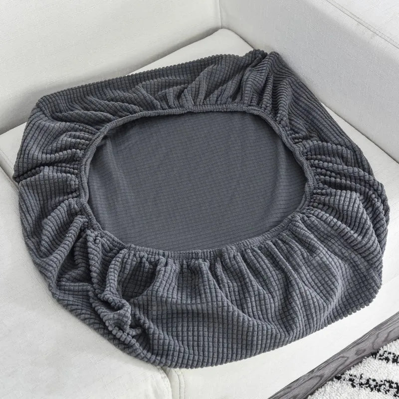 Polar Fleece Sofa Seat Cushion Cover – Stretch Furniture Protector for Pets, Kids & Living Room