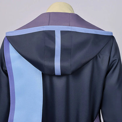 Cosmic Princess Kaguya Inspired Cosplay Costume – Cyberpunk Priest Uniform Full Set for Men Halloween, Carnival & Party Roleplay