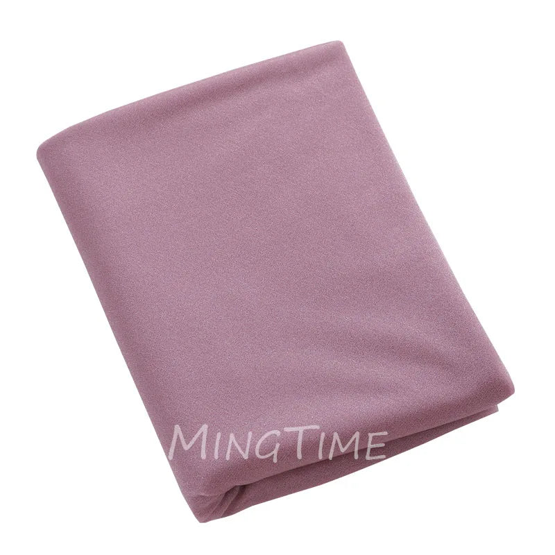 Blush Pink Chiffon Wedding Arch Drape – 6M/10M Sheer Fabric Curtain for Ceremony & Party Backdrops
