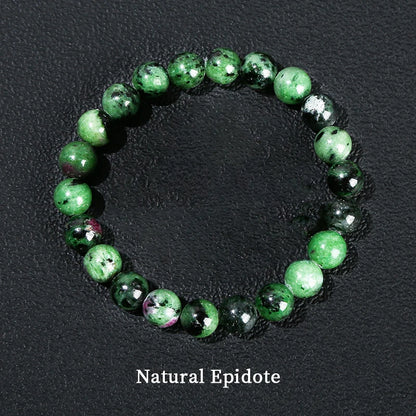 Bracelet en perles de lapis-lazuli naturel, de quartz et d'améthyste – Bijou énergétique de guérison Reiki en cristal pour hommes et femmes