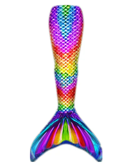 Mermaid Tail Swimsuit Costume – Mermaid Cosplay Fantasy Swimwear for Girls, Kids & Adults, Birthday Gift with Optional Monofin