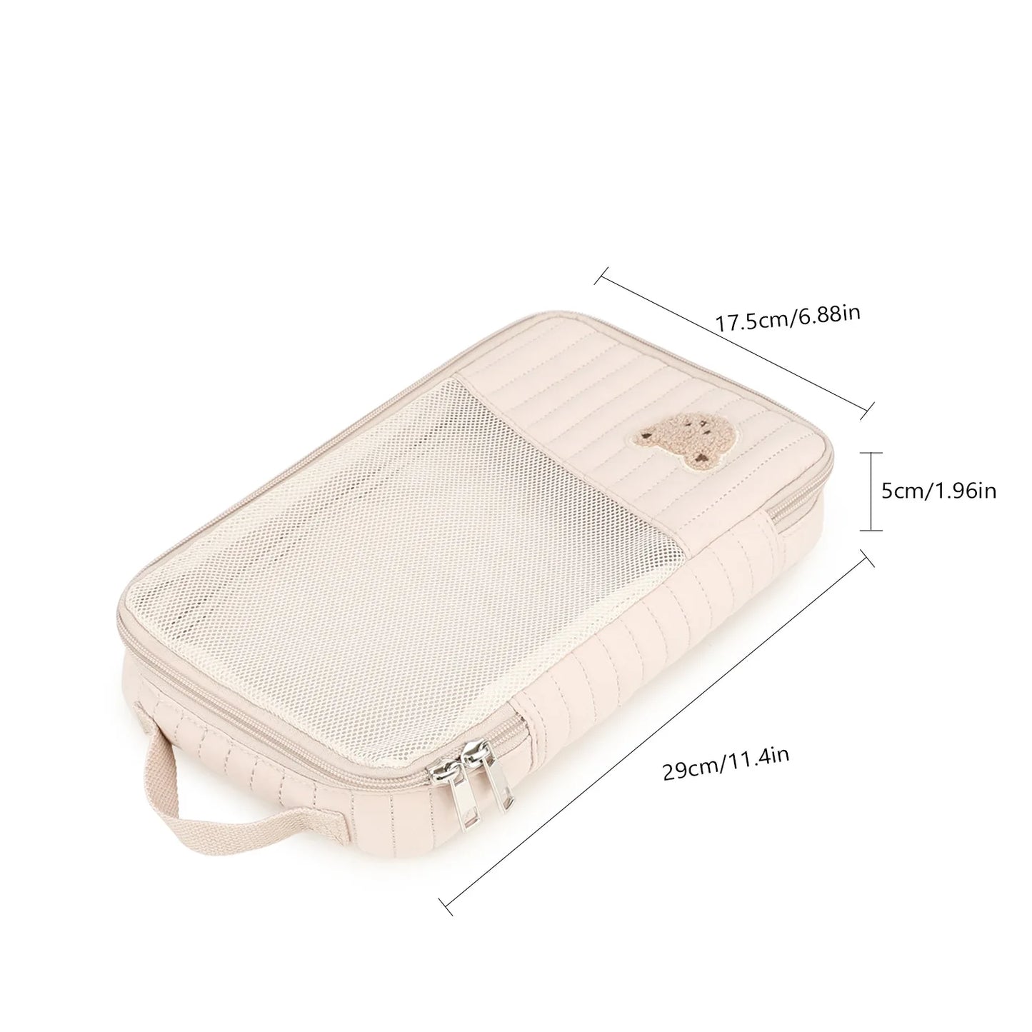 Joli sac de rangement pour couches de bébé – à suspendre à la poussette pour les couches, les vêtements, les voyages et les essentiels de la chambre de bébé