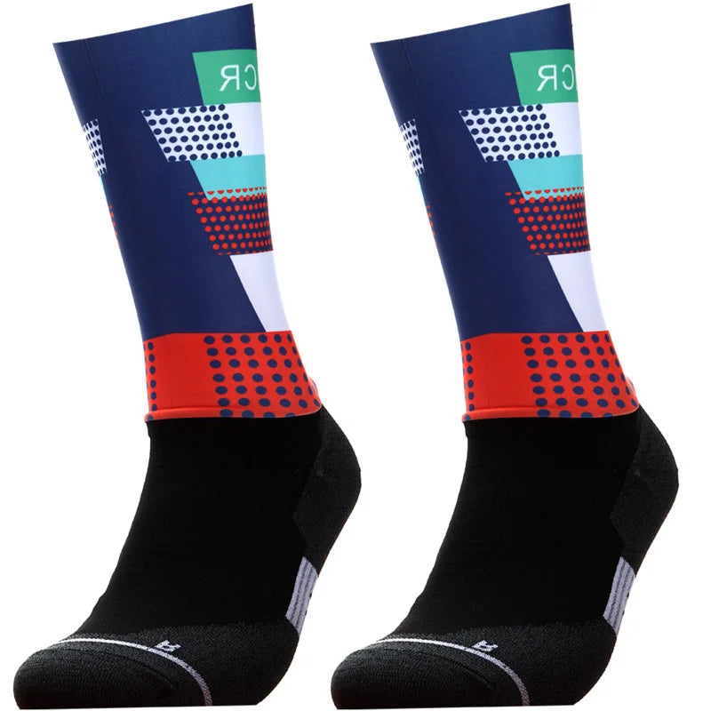 Professional Team Cycling Socks for Men & Women – Breathable MTB & Road Bike Racing Sports Socks