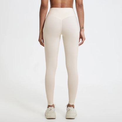 Women’s High Waist Yoga Leggings – Super Soft Gym Running Workout Tights with Push-Up Fit