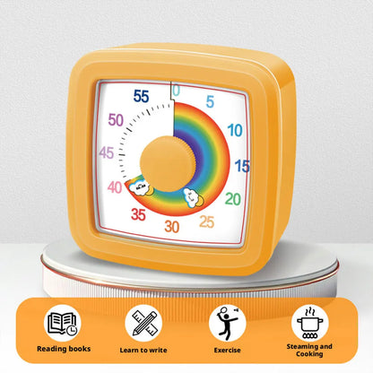 Temporizador visual de 60 minutos para niños - Temporizador de cuenta atrás para tareas, aprendizaje, estudio y gestión del tiempo