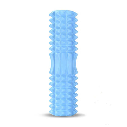 Rodillo de espuma para yoga de 45 cm – Rodillo masajeador muscular para pilates, estiramientos, recuperación física, entrenamiento de gimnasio y equipo de ejercicio de yoga