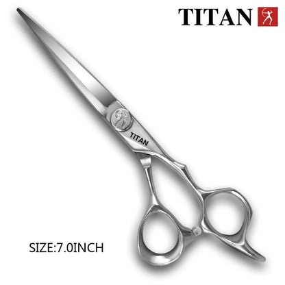 Titan 6 Inch Professional Hair Scissors – Barber Hair Cutting Shears for Salon & Hairdressing Tools | Stainless Steel Styling Scissor