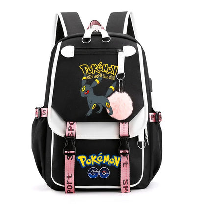 Sac à dos pour enfants grande capacité inspiré des animes | Cartable pour garçons et filles avec compartiment pour ordinateur portable