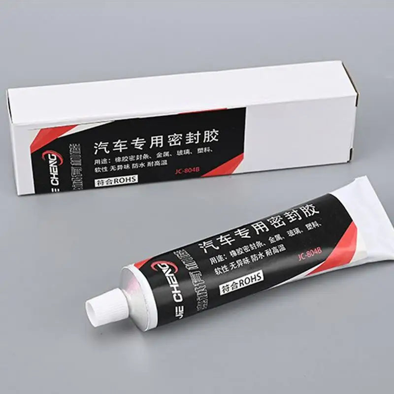 Sellador de parabrisas automotriz de 100 ml – Adhesivo universal impermeable para reparación de ventanas de vidrio, sellado resistente a la intemperie y protección contra fugas