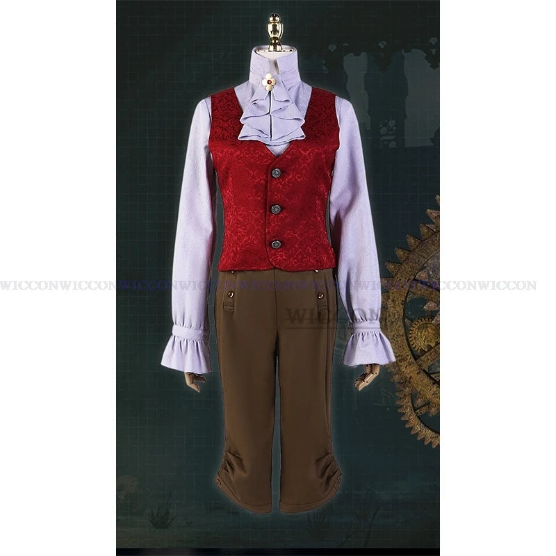 Lies of P Inspired Cosplay Costume – Men’s Puppet Disguise Roleplay Outfit for Halloween, Fantasy & Game Cosplay Events