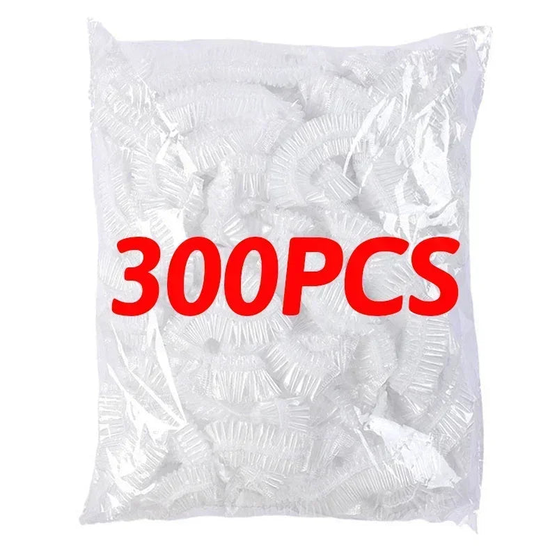 500/10pcs Disposable Food Storage Covers – Elastic Plastic Bowl Covers, Kitchen Food Preservation Film Bags, Stretchable Plate Covers & Vacuum Storage Bags for Fresh Keeping