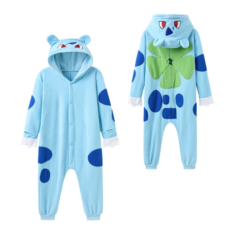 Kids Kigurumi Cosplay Costume – Full Body Onesie Pajamas Sleepwear for Boys & Girls, Halloween, Christmas & Dress-Up Gift Outfit