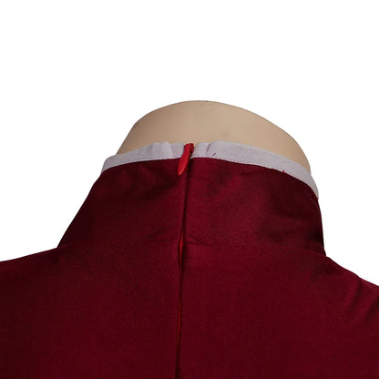 Ahsoka Red Cosplay Costume with Hat for Adult Women, Plus Size
