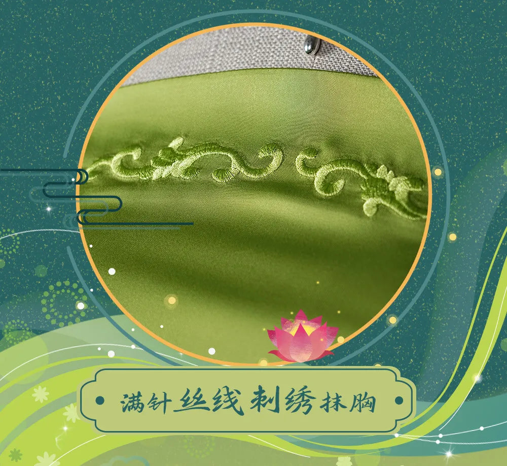 Maomao Cosplay Costume – Green Dress (The Apothecary Diaries Anime Outfit, Halloween/Party Set)