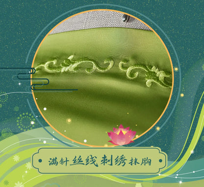 Maomao Cosplay Costume – Green Dress (The Apothecary Diaries Anime Outfit, Halloween/Party Set)