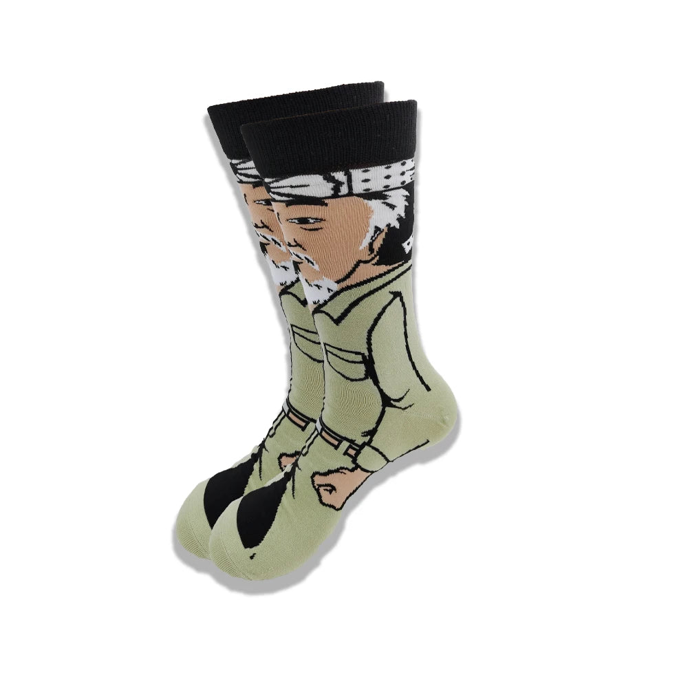 Funny Cartoon Character Socks – High-Quality Comfortable Novelty Socks for Men & Women, Latest Design