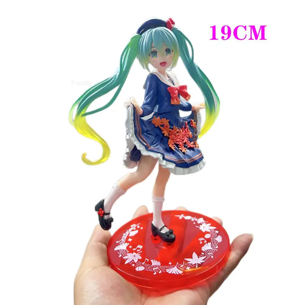 Hatsune Miku Anime Figure – Wedding Dress & Swimsuit Vocaloid PVC Action Figure Collectible Model Toy for Girls Gift
