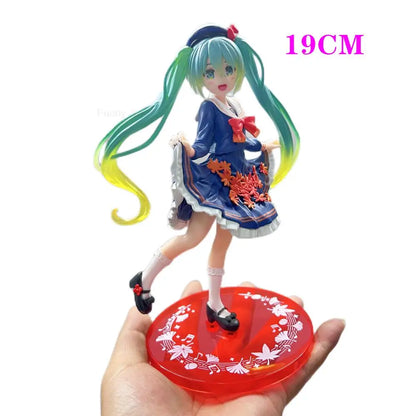 Hatsune Miku Anime Figure – Wedding Dress & Swimsuit Vocaloid PVC Action Figure Collectible Model Toy for Girls Gift
