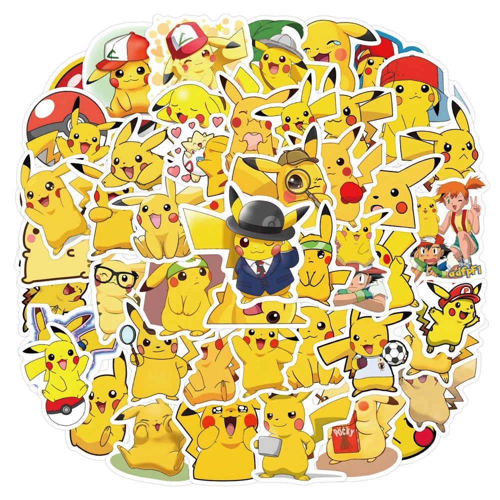 Pokémon Birthday Party Supplies Set – Paper Plates, Cups, Napkins, Tablecloth, Gift Bag Fillers & Guest Favors for Pikachu Party & Baby Shower
