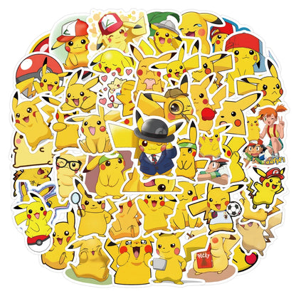 Pokémon Birthday Party Supplies Set – Paper Plates, Cups, Napkins, Tablecloth, Gift Bag Fillers & Guest Favors for Pikachu Party & Baby Shower