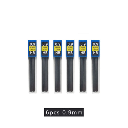 Portaminas Completamente Metálico de 0.3/0.5/0.7/0.9/1.3/2.0/3.0 mm – Lápiz de Dibujo Técnico Automático con Minas para Dibujo, Boceto, Pintura, Suministros de Oficina y Escolares
