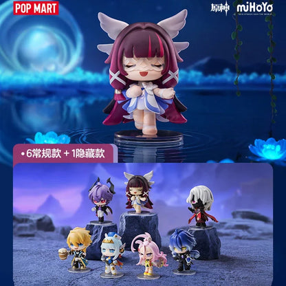 POP MART Genshin Impact New Year Gathering Q Version Series – Mystery Blind Random Box Action Figure, Collectible Toy & Surprise Gift