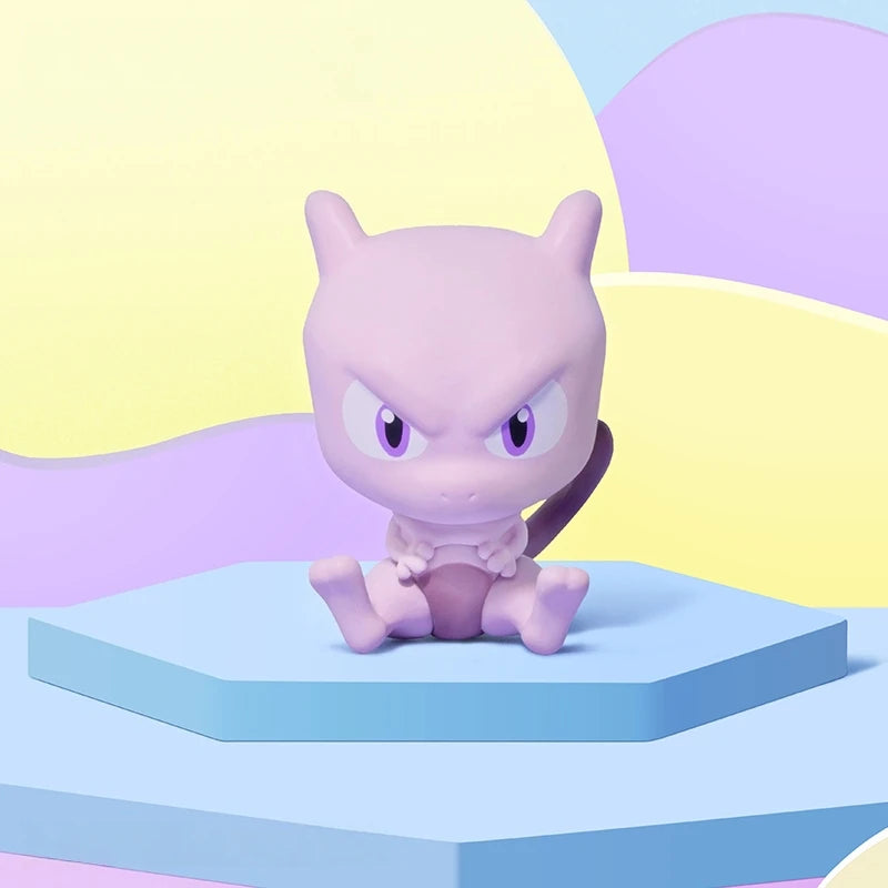 Pokémon Anime Poké Ball Action Figures – Mini Dolls (Dragonite, Sylveon, Gengar, Vulpix) Genuine Original Model Ornament Toy Gift