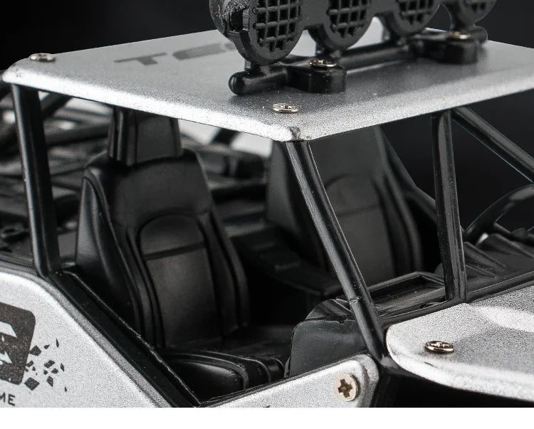 Oike Coche teledirigido 4x4 todoterreno 4WD RC Rock Crawler, coche RC de carreras y drifting todoterreno para niños y adultos