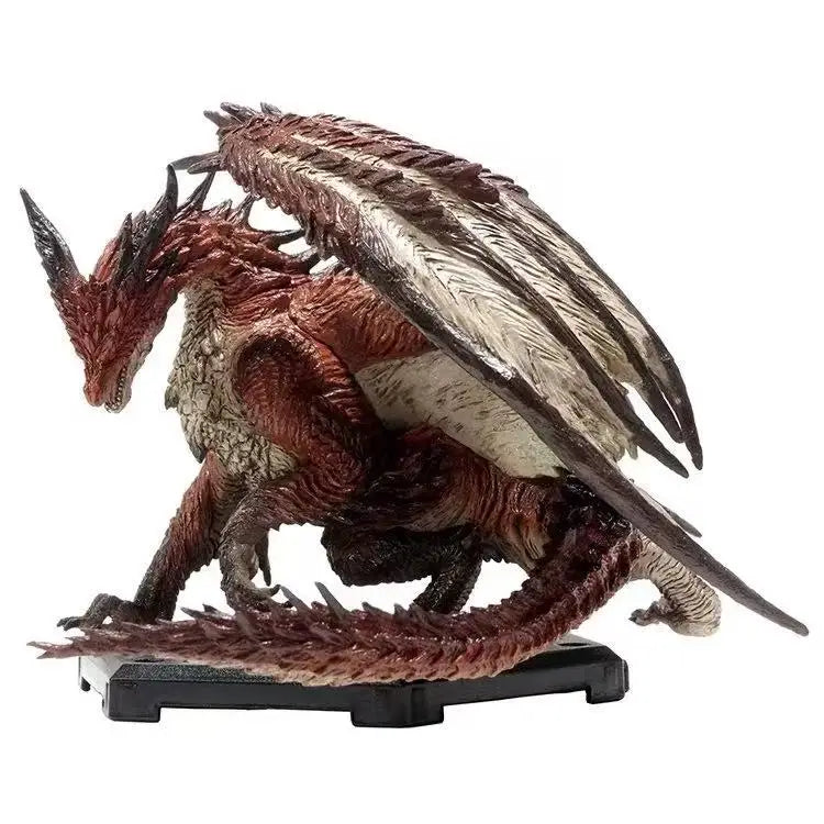 Monster Hunter World: Iceborne PVC Action Figure Model – Basarios, Nergigante, Tigrex Hot Dragon Collectible Decoration Toy