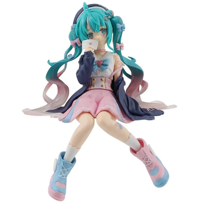 Hatsune Miku Anime Figure – Virtual Singer Manga Statue Figurine Model Toy for Desk Decoration, Cake Topper & Gift