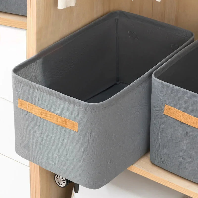 Thickened Clothes Storage Organizer – Foldable Wardrobe Storage Box for Pants, Sweaters, Jeans & Clothing, Drawer Organizer Cabinet Storage Container for Home Organization