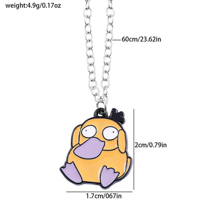 Pokémon Metal Figure Toy – Pikachu, Squirtle, Psyduck & Charmander Collectible Gift