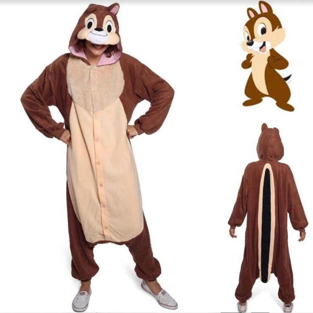 Cute Pig Animal Pajamas Onesie – Kawaii Cartoon Hoodie Jumpsuit, Soft Warm Cosplay Sleepwear for Home, Lounging & Parties