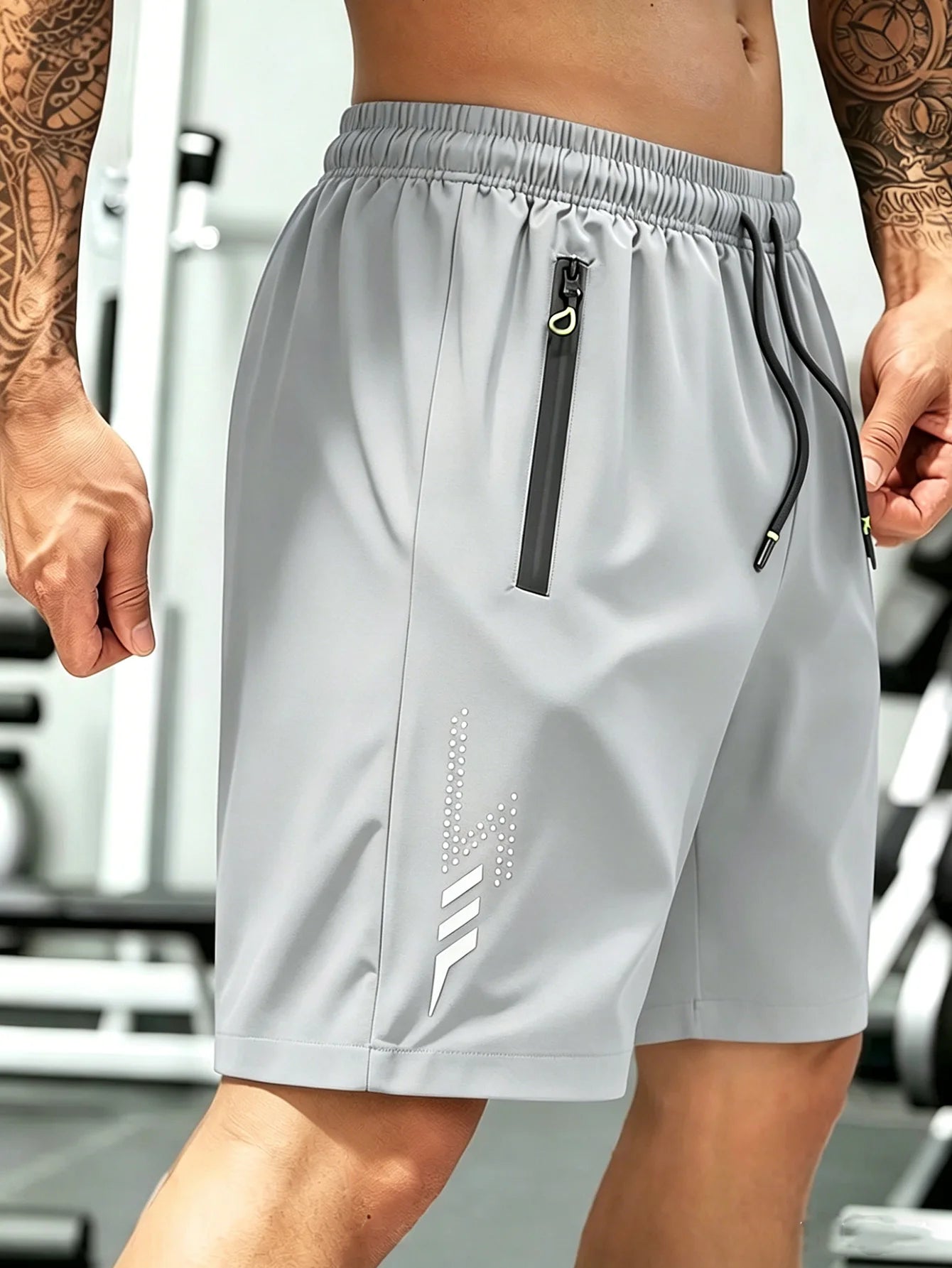 Men's Quick-Dry Basketball Shorts – Plus Size Breathable Y2K Streetwear Sports Shorts for Gym, Running & Summer Casual Wear