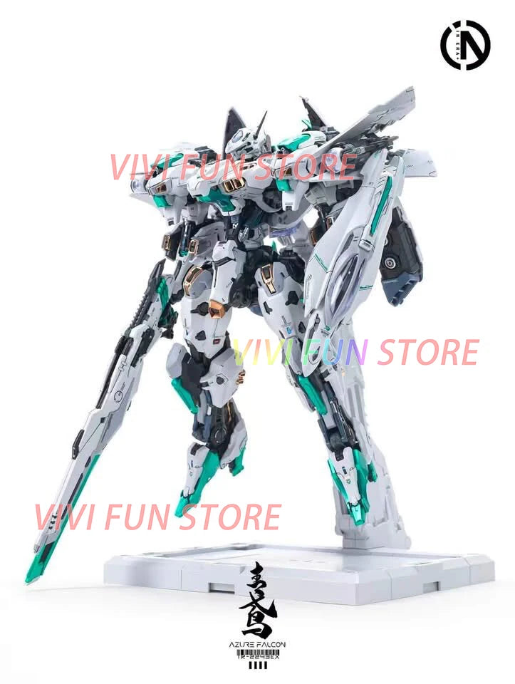 IN ERA+ Azure Falcon TR-2243EX RMD Plastic Model Kit – Infinite Dimension Mecha Assembly Kit, Detailed Robot Collectible Toy for Model Builders